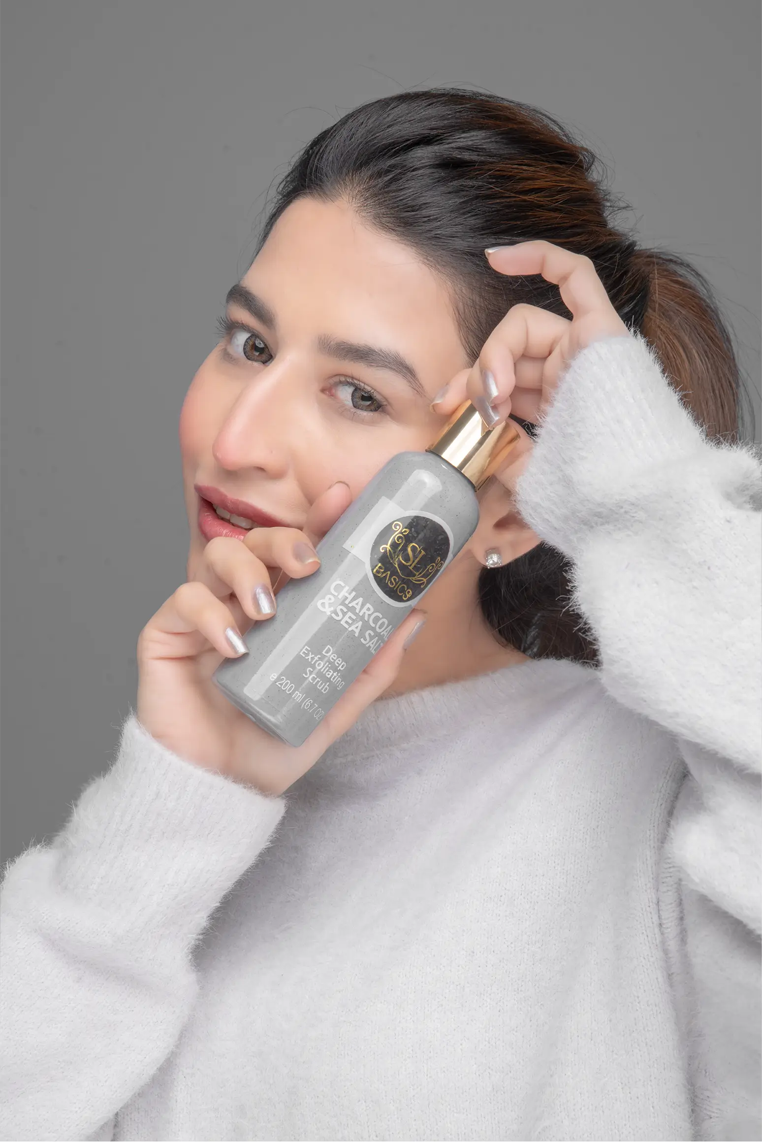 Charcoal & Sea Salt Scrub - SL Basics